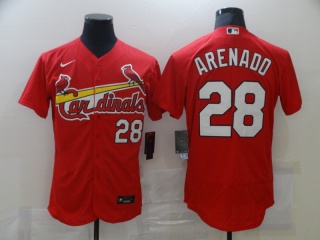 Nike St. Louis Cardinals #28 Nolan Arenado Flexbase Jersey Red