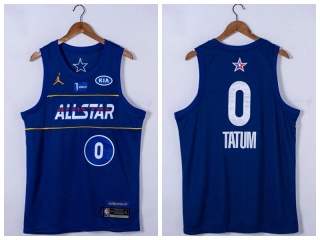 Jordan Boston Celtics #0 Jayson Tatum 2021 All Star Jersey Blue