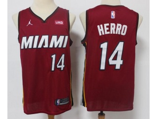 Miami Heat #14 Tyler Herro 2021 Jersey Red