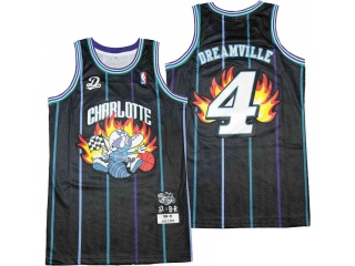 Dreamville X Charlotte Hornets BR Remix #4 Jersey Black