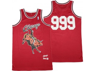 Juice WRLD x Chicago Bulls 999 Jersey Red