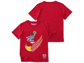 Travis Scott x Houston Rocket Remix Basketball Tshirt Red