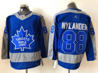 Adidas Toronto Maple Leafs #88 William Nylander Retro Jersey Blue