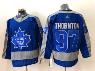 Adidas Toronto Maple Leafs #97 Joe Thornton Retro Jersey Blue