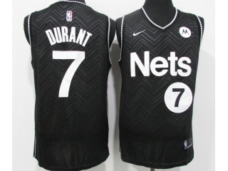 Nike Brooklyn Nets #7 Kevin Durant 2021 Earned Jersey Black