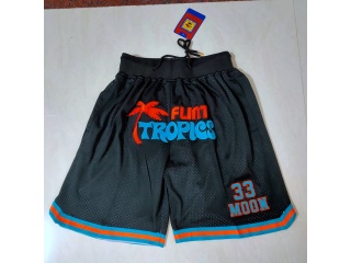 Flint Tropics Throwback Short Black