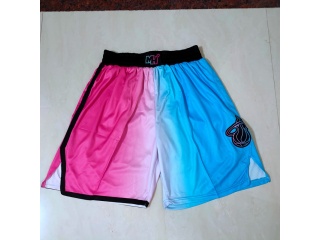 Miami Heat 2021 Blue/Pink City Shorts