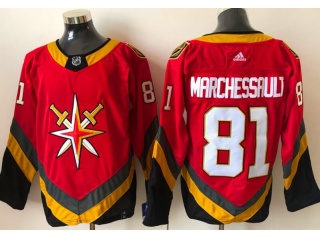 Adidas Vegas Golden Knights #81 Jonathan Marchessault Retro Jersey Red