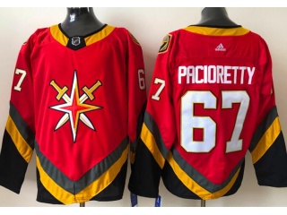 Adidas Vegas Golden Knights #67 Max Pacioretty Retro Jersey Red