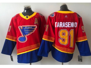 Adidas St.Louis Blues #91 Vladimir Tarasenko Retro Jersey Red