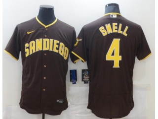 Nike San Diego Padres #4 Blake Snell Flexbase Jersey Brown