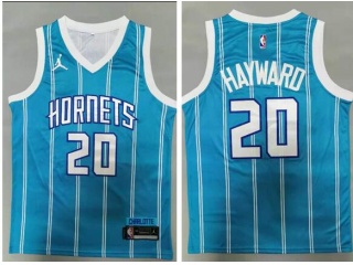 Charlotte Hornets #20 Gordon Hayward Jersey Teal