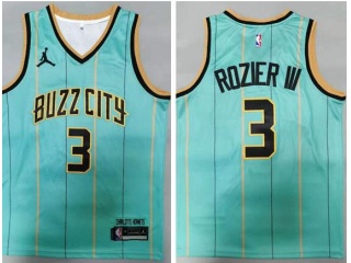 Charlotte Hornets #3 Terry Rozier III Jersey Teal City
