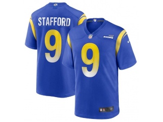 Los Angeles Rams #9 Matthew Stafford Limited Jersey Blue