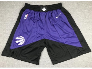 Toronto Raptors 2021 Earned Shorts Purple/Black