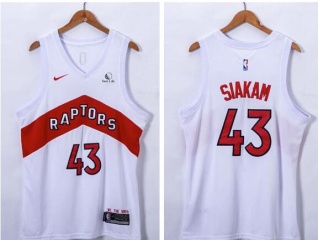 Nike Toronto Raptors #43 Pascal Siakam 2021 Jersey White 