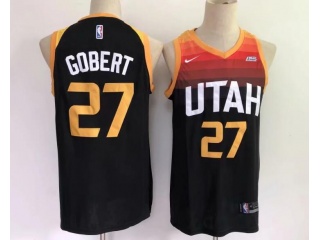 Nike Utah Jazz #27 Rudy Gobert 2020-21 City Jersey Black