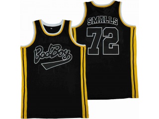 #72 Biggie Smalls Badboy Black Varsity Jersey