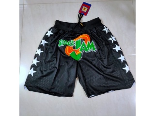 Space Jam Throwback Shorts Black