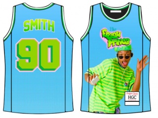 The Fresh Prince Bel Air #90 Will Smith Jersey Blue