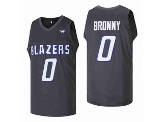 Bronny James #0 Blazers High School Jersey