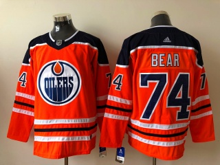 Adidas Edmonton Oilers #74 Ethan Bear Hockey Jersey Orange