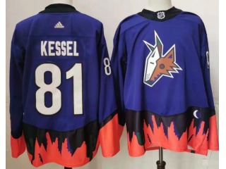 Adidas Phoenix Coyotes #81 Phil Kessel Retro Jersey Purple