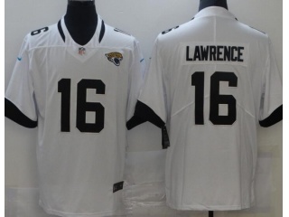 Jacksonville Jaguars #16 Trevor Lawrence Vapor Limited Jersey White