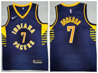 Nike Indiana Pacers #7 Malcolm Brogdon Jersey Blue
