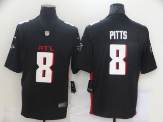Atlanta Falcons #8 Kyle Pitts Vapor Limited Jersey Black