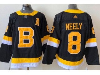 Adidas Boston Bruins #8 Cam Neely 3rd Hockey Jersey Black