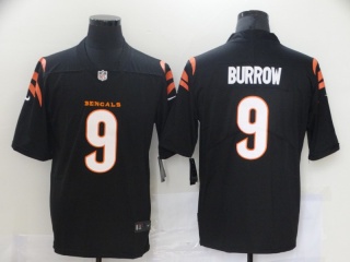 Cincinnati Bengals #9 Joe Burrow 2021 Vapor Limited Jersey Black