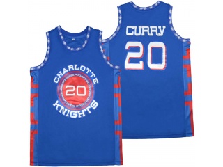 #20 STEPHEN CURRY BLUE ALTERNATE BASKETBALL JERSEY