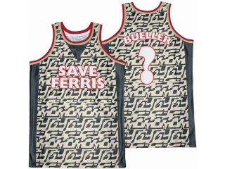 # FERRIS BUELLER SAVE FERRIS BASKETBALL JERSEY