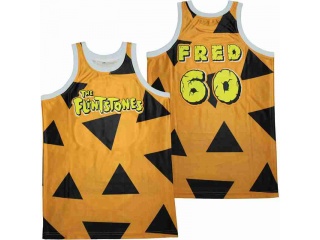 #60 FRED FLINT STONEBASKETBALL JERSEY