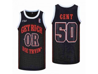 #50 CENT GET RICH OR DIE TRYING JERSEY