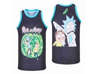 RICK AND MORTY PORTAL BASKETBALL JERSEY