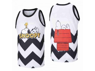 SNOOPY PEANUTS GANG BASKETBALL JERSEY