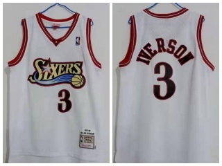 Philadelphia 76ers #3 Allen Iverson with Golden 