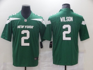 New York Jets #2 Zach Wilson Vapor Limited Jersey Green