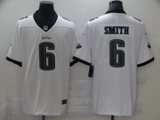 Philadelphia Eagles #6 DeVonta Smith Vapor Limited Jersey White