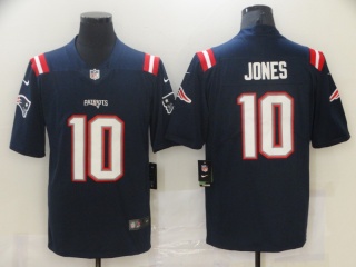 New England Patriots #10 Mac Jones New Vapor Limited Jersey Navy Blue