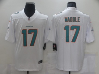 Miami Dolphins #17 Jaylen Waddle Vapor Limited Jersey White