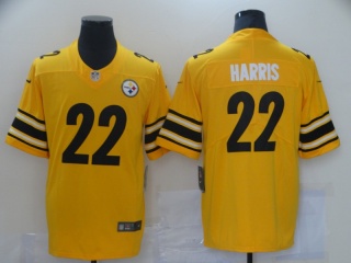 Pittsburgh Steelers #22 Najee Harris Inverted Legend Limited Jersey Yellow