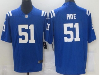Indianapolis Colts #51 Kwity Paye Vapor Untouchable Limited Jersey Blue