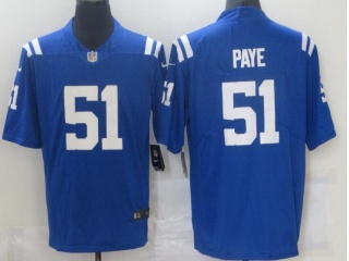 Indianapolis Colts #51 Kwity Paye Vapor Untouchable Limited Jersey Blue 