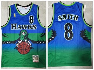 Atlanta Hawks #8 Josh Smith 1996-97 Reload 2.0 Jersey Blue