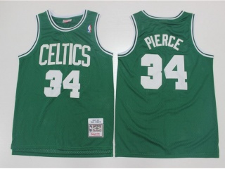 Boston Celtics #34 Paul Pierce 2007-08 Throwback Jersey Green