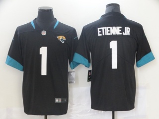 Jacksonville Jaguars #1 Travis Etienne Jr Vapor Limited Jersey Black