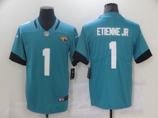 Jacksonville Jaguars #1 Travis Etienne Jr Vapor Limited Jersey Teal